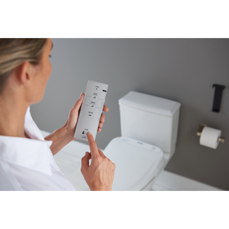 TOTO Connelly WASHLET+ Universal Height Elongated Toilet Bowl with CEFIONTECT, Cotton White - CT494CEFGT40#01