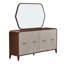 Houston Sideboard With Mirror - Walnut