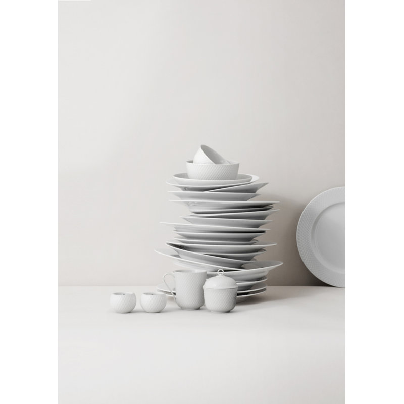 Handmade Porcelain Salad/Dessert Plate