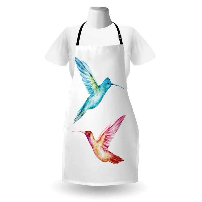 No Pattern Bib Apron