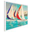«Sunset Sails II», reproduction de peinture acrylique-31937507-31937960
