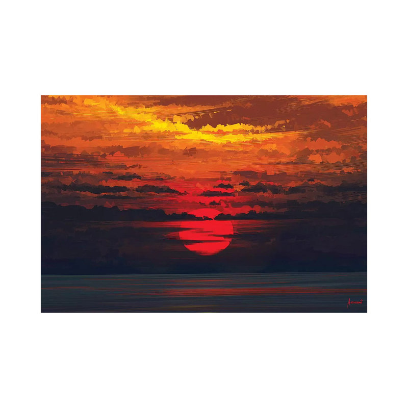 Calm Before The Storm 1 Piece Wrapped Canvas Wall Art, 66.04 cm H x 45.72 cm W x 1.91 cm D