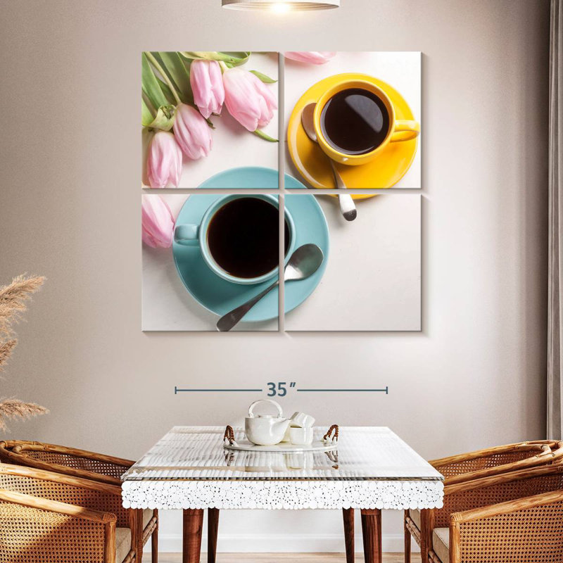Yarlin café et tulipes