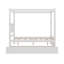 Lit plateforme double à baldaquin-1444730351