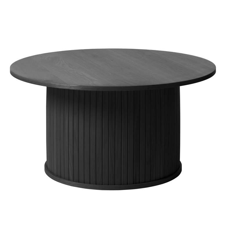 Table basse Iris, Chêne noir
