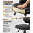 Ergonomic Executive Chair with Flip-up Armrests and Inflatable Lumbar Support-129756724