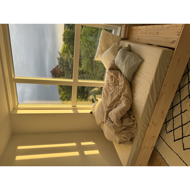 MERGE BED, FSC certified pine wood, Made in Europe, Scandinavian Design, choose your size, Super King (6')