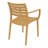 Melissus Stacking Patio Dining Armchair-110883612