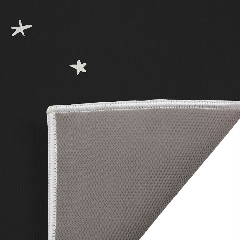 Tapis d'entrée Spooky Season, Gris anthracite, L 21 po x L 34 po