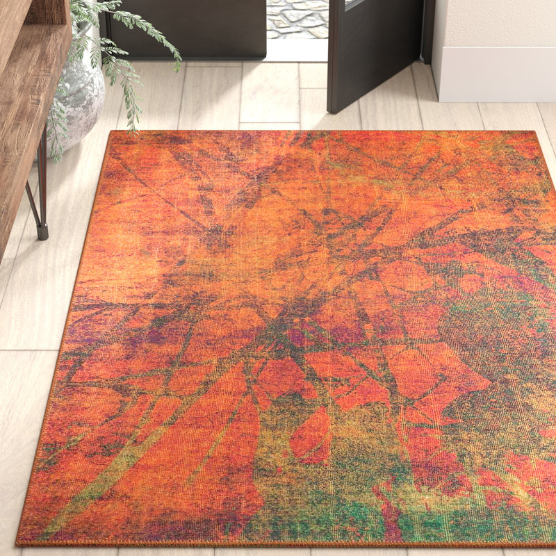 Elegant Hall Carpet (2.5 x 7.5 ft), 100% Polyester, 1.1 lbs/sq ft | 4 mm Pile Height, Recycled Poly Cotton Underside | Machine Washable, Eco-Friendly | Perfect for Entryways, Living Rooms & Hallways
