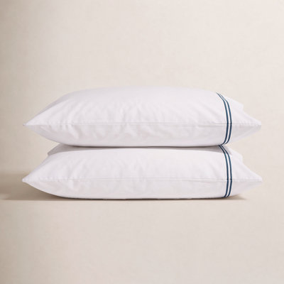 Taie d'oreiller 100% coton à densité de tissage 600 fils Bardfield