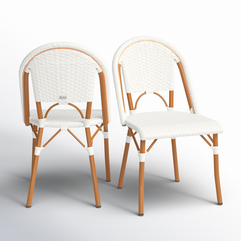 Chaise d'appoint Popplewell, Or / blanc