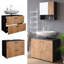 Biftu 80Cm Single Bathroom Vanity Base only-81407354