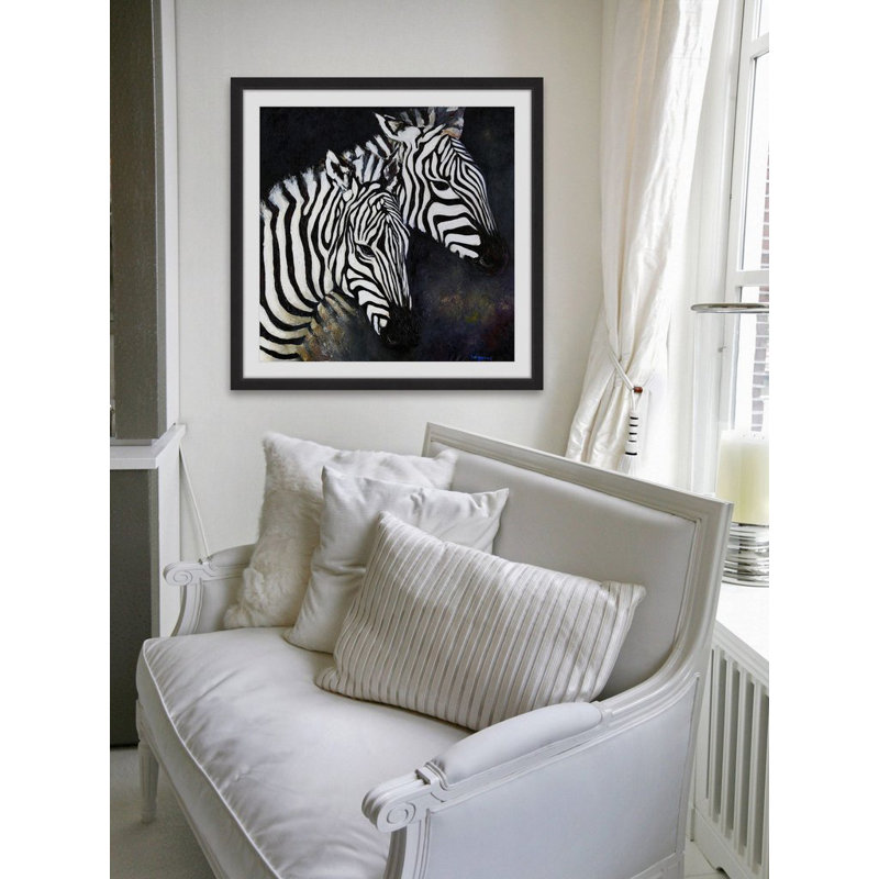 Bergerac - Single Picture Frame Painting, 51cm H x 51cm W x 3.81cm D