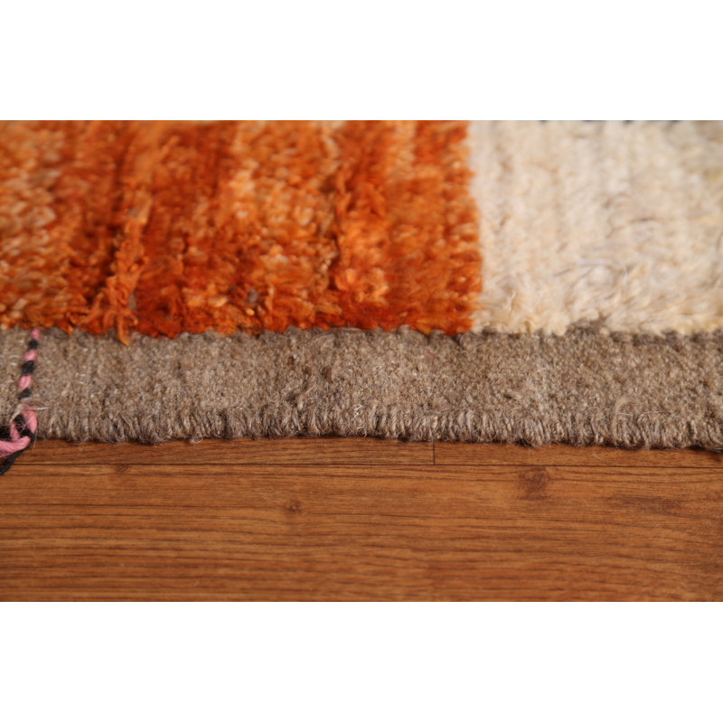 Tapis marocain en laine noué à la main 8 x 10