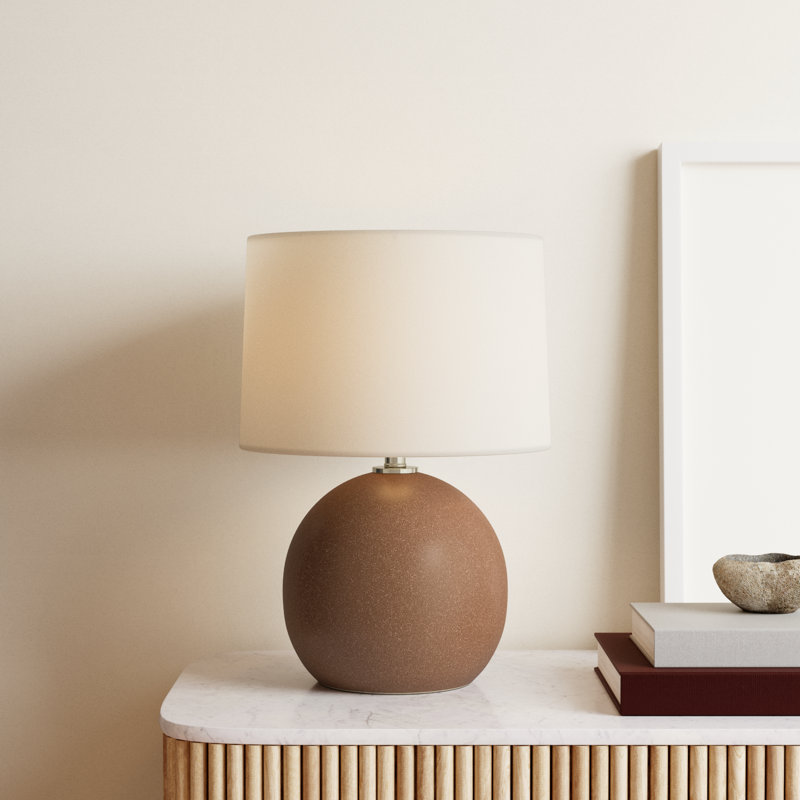 Trilby Shillington Ceramic Table Lamp, Brown