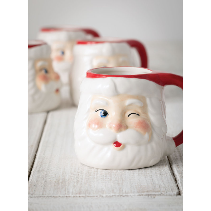 Tasse à café Whimsy Holiday Christmas Santa