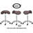 Niarcos Adjustable Height Ergonomic Industrial Stool