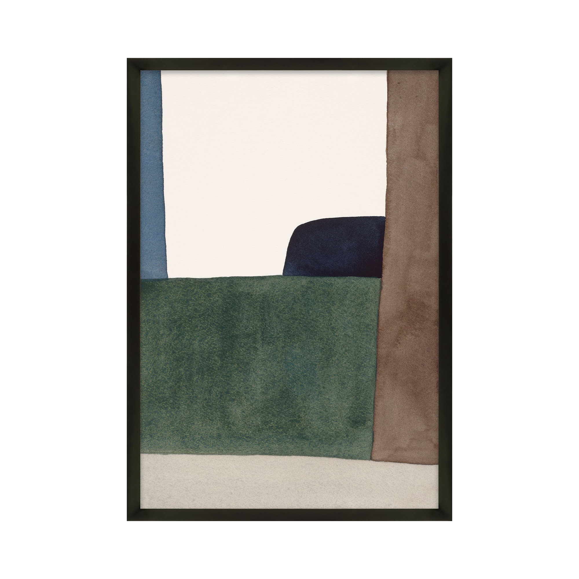 Distant Forest by Julia Balfour, White, 14" W x 20" H