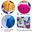 Ciel plein de parapluies colorés I sur toile-97036420-134186682