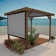 Artpuch Custom High Density Pergola Cover Shade with Grommets Shade