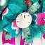 Couronne en maille 20 po Falala Flamingo