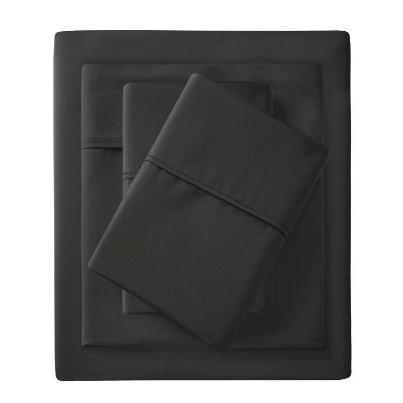 1500 Thread Count King Sheet - Deep Pocket, Machine Washable Cotton Blend Size Wrinkle-, Threads