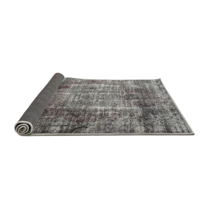 Tapis gris Deckert, Rond 5 pi