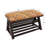Wool Upholstered Storage Bench