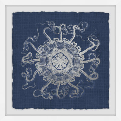 " Sea Anemone On Indigo V "