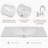Glenita 36.22'' Single Bathroom Vanity with Ceramic Top-1685342511