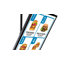 Fixturedisplays® Hanging Ceiling Vertical Sign Frame, 25.2" X 37.2" X 23.4" Tradeshow Display  119876