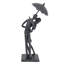 Dominic UMBRELLA COUPLE COURTING Iron Figurine 21cm-92166412