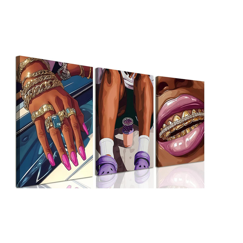 3 Piece Wrapped Canvas Print