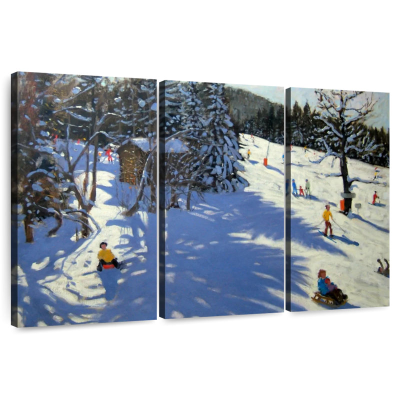 Sireci Mountain Hut Morzine, 28" H x 45" W
