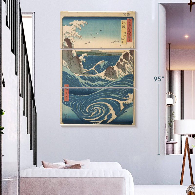 Tourbillon Gillard Naruto, province d'Awa, H 38 po x l 24 po