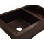 Bloomsbury Market 580mm W Double Bowl Copper Kitchen Sink