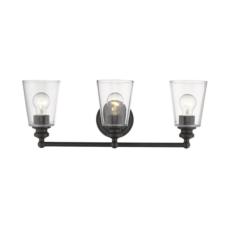 Hogue 3 - Light Dimmable Vanity Light, Oil Rubbed Bronze