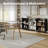 4 Tier Bookshelf, Modern Open Bookcase with Pegboard-792782000-792782015