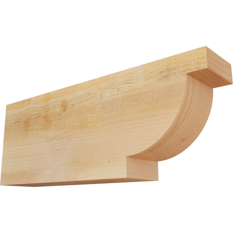 Alpine Rough Sawn, Sapin de Douglas, H 12 po x l 32 po x P 6 po