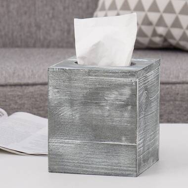 Monarch Abode Hand Hammered White Metal Facial Tissue Holder in the  Bathroom Accessories department at