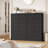2-Pack 52" Vertical Storage Dresser with 6 Deep Drawers, Tall Space-Saving Unit for Apartments & Entryways-2059813274