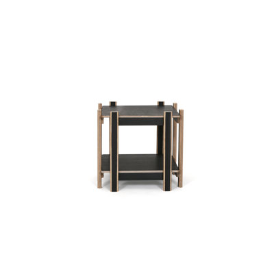 Table de bout avec rangement Pirwi