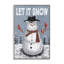 Let It Snow Joyful Snowman, giclée encadrée, conception par Dogwood-1336465985-1336465984
