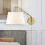 Swanage Steel Swing Arm Sconce-626676325-626676326