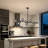 12-light Dimmable Chandelier Modern Chandelier Dining Room Chandelier Linear Chandelier