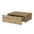 One Drawer Faux Wood Floating Nightstand-119696995