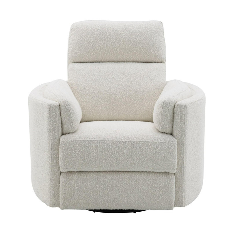 Fauteuil inclinable Beige Boucle