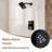 Probe 1-handle 6 inch Black Single Function Square Tub & Shower Trim Faucet with Rough in-Valve
