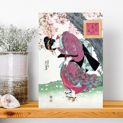 Dashiell Contemporary Art Vintage Contemporary Cherry Wall Art - Wrapped Canvas Print